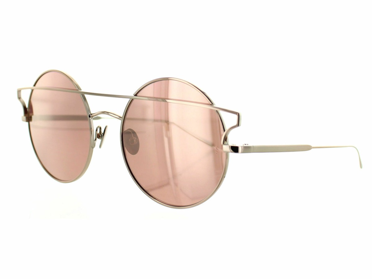 Sunday Somewhere MATILDA Rose Gold Pink Mirror Sunglasses UK