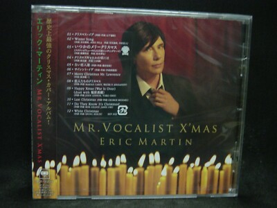 エリック・マーティン [MR．VOCALIST　X'MAS] Eric Martin Mr Vocalist Xmas Japan CD 12 Tracks 2009 Rock Sony