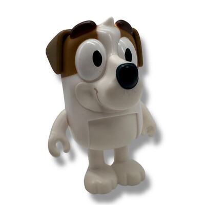Bluey Friend Jack Russell White Brown Dog School Mate Replacement Figure
