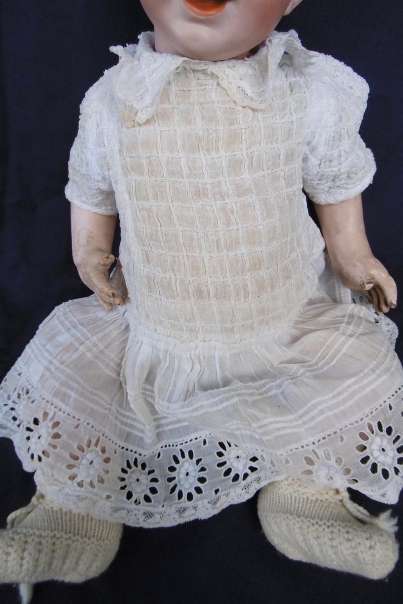 POUPÉE ANCIENNE : BEAU BÉBÉ CARACTÈRE SFBJ 236 - HAUTEUR 31 cm -NO POUPÉE ANCIENNE : BEAU BÉBÉ CARACTÈRE SFBJ 236 - HAUTEUR 31 cm -NO