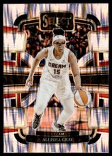 Allisha Gray Silver Flash Prizm #51 2023-24 WNBA Panini Select Atlanta Dream