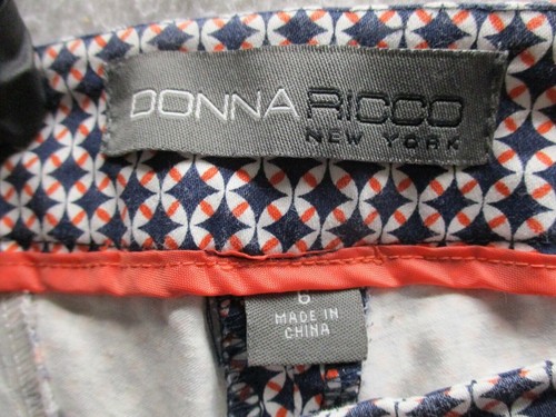 donna ricco new york pants sz 6 - Picture 6 of 10