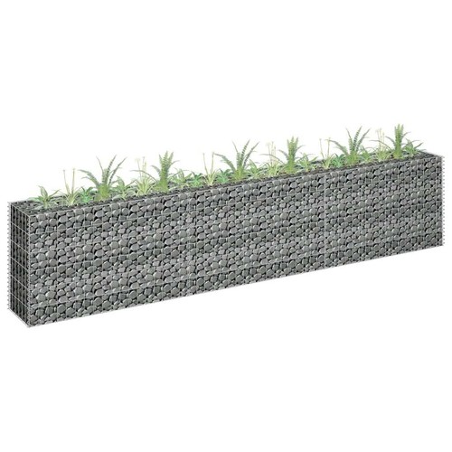 Gabion Raised Bed Basket Planter Outdoor Planter Pot Vegetable Flower Box - Picture 56 of 150