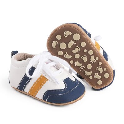 Boys Oxford Shoes PU Leather Soft Rubber Sole Sneakers Anti-Slip