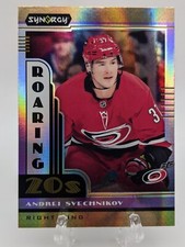 💥 2021 UD Synergy Andrei Svechnikov Roaring 20s #R20-8; Carolina Hurricanes
