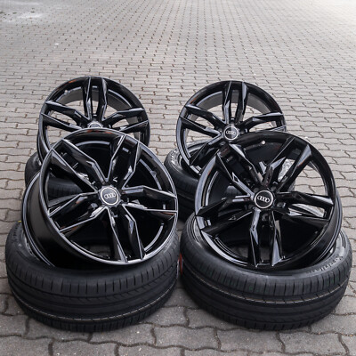 18 Zoll Felgen RS3 für Audi A3 S3 8P 8V GY TFSIe Q2 SQ2 Q3 8U TT 8J 8S Schwarz
