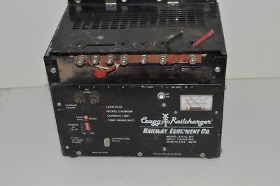 @@ CRAGG RAILWAY EQUIPMENT CO. 20ATC-12V CRAGG RAILCHARGER   (EQM47)