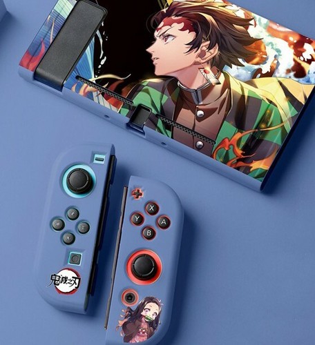 Nintendo Switch coque arrière et protège joy con démon slayer tanjiro nezuko - Photo 4/8