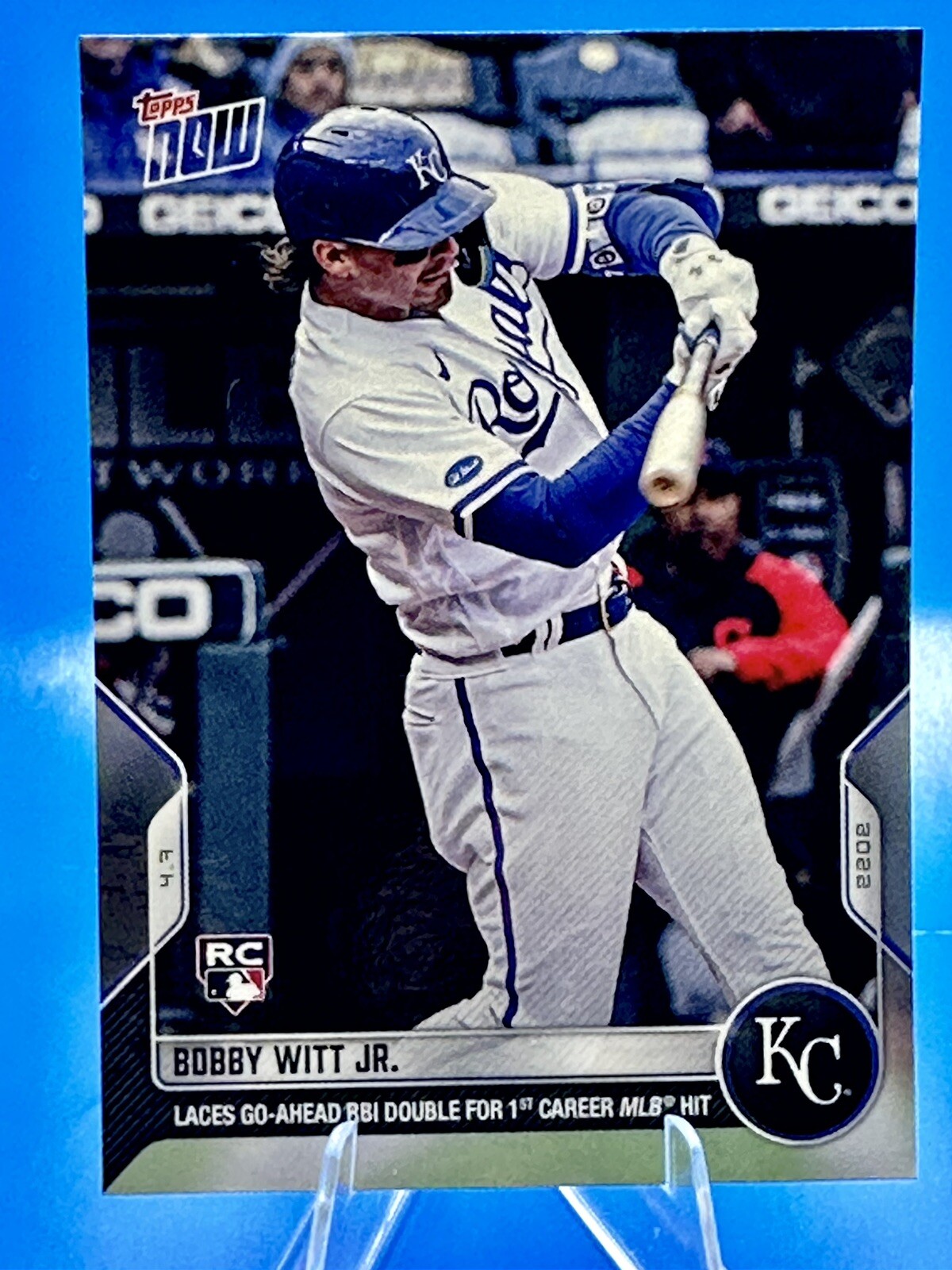 Bobby Witt Jr. 2022 Topps Now #3 (1st RC) Rookie Card Kansas City Royals 💥