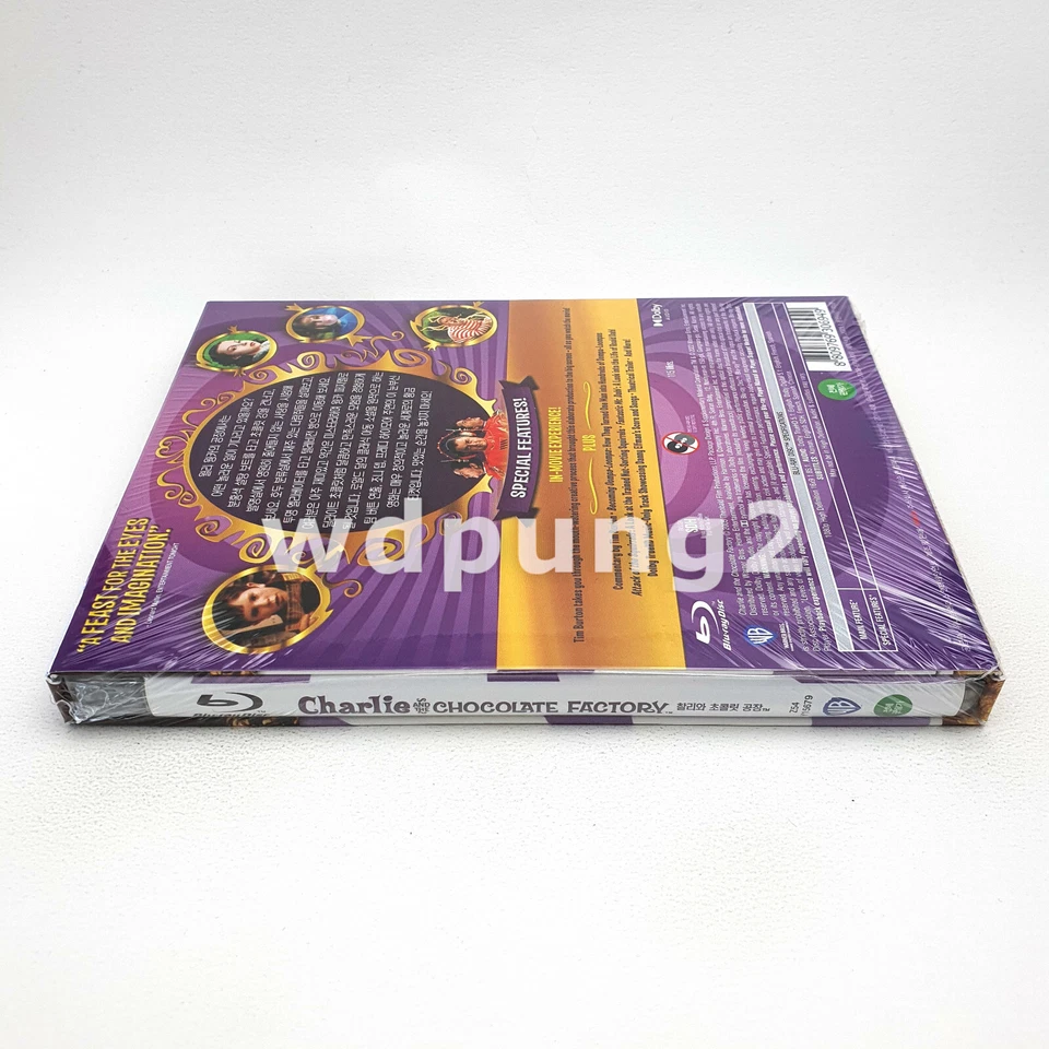 Charlie and the Chocolate Factory BLU-RAY Full Slip Case Limited Edition - Image 4 of 4