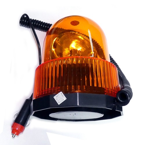 Magnetic Warning Light Mounting Flashing Beacon Car Van Truck 4x4 Tractor 24V - Picture 6 of 6