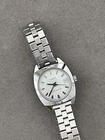 Vintage Timex Manual Wind TV Square Dial Date Silver Womens Watch- Working!