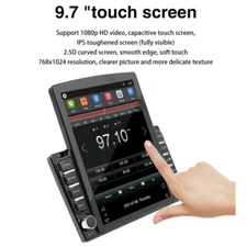 9.7" Vertical Style Screen Android 9.1  Car Radio GPS Navigation Multimedia Play