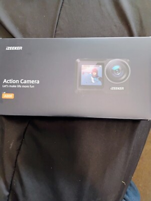 iZEEKER Action Camera 4K 24MP with Touchscreen, 40M Underwater Camera Waterproof