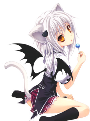 Highschool DxD Koneko Cat Weatherproof Anime Sticker 6'' Car Decal