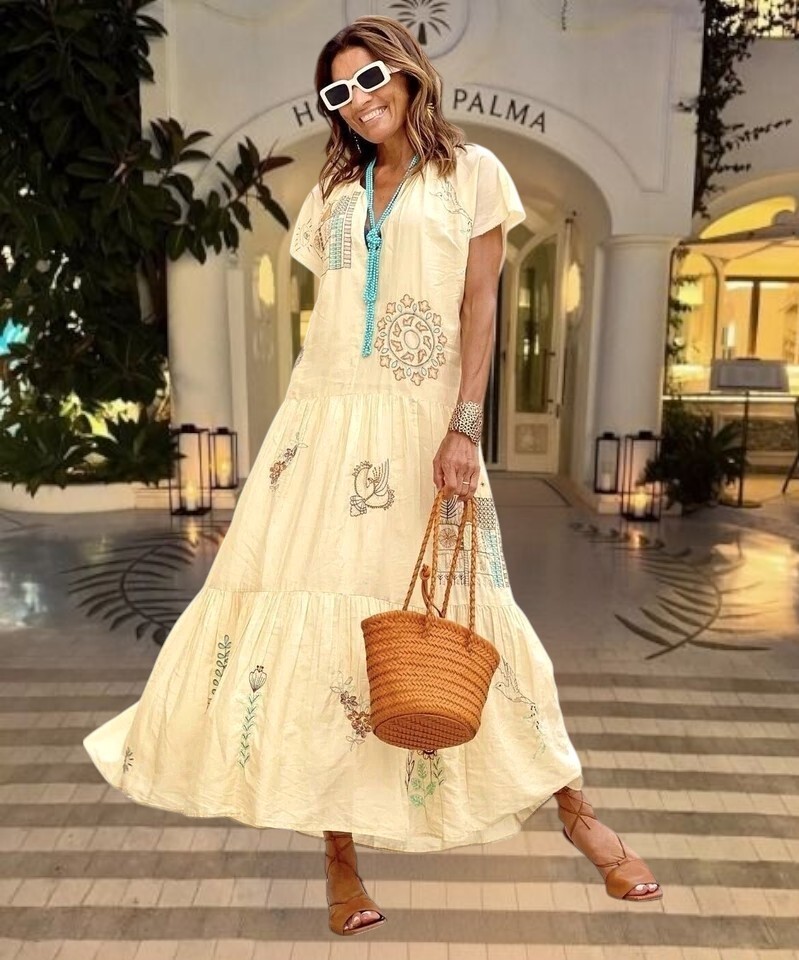 white christmas dresses Zara xl voluminous embroidered white dress Size S small MOST WANTED la –  Afashionistastore main image 1