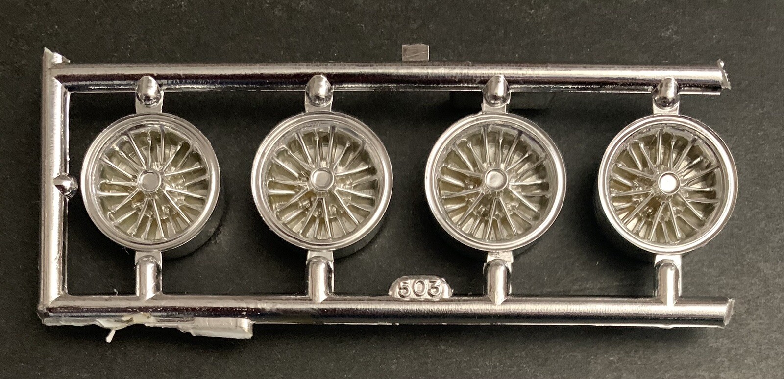 53 Corvette CUSTOM WHEELS 288 1646 Model Car Parts. COMBINE PARTS SAVE $-image