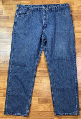 wrangler relaxed fit jeans 44x32