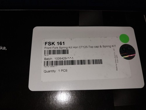 Ohlins FSK161 Fork Spring Kit Honda TRAIL CT125 2020-2023 - Picture 3 of 4