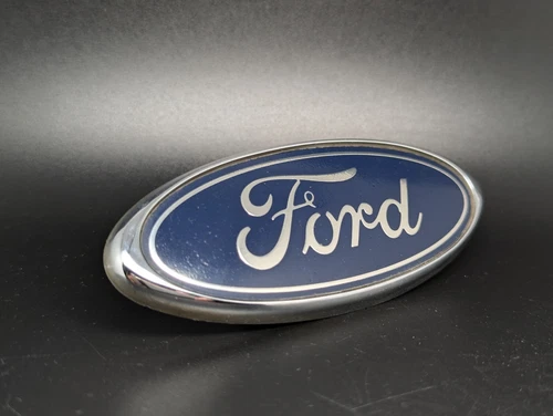 FORD 115MM 95FBV425A52AA LOGO ACRONYM EMBLEM FRIEZE CREST WRITTEN BADGE PLATE