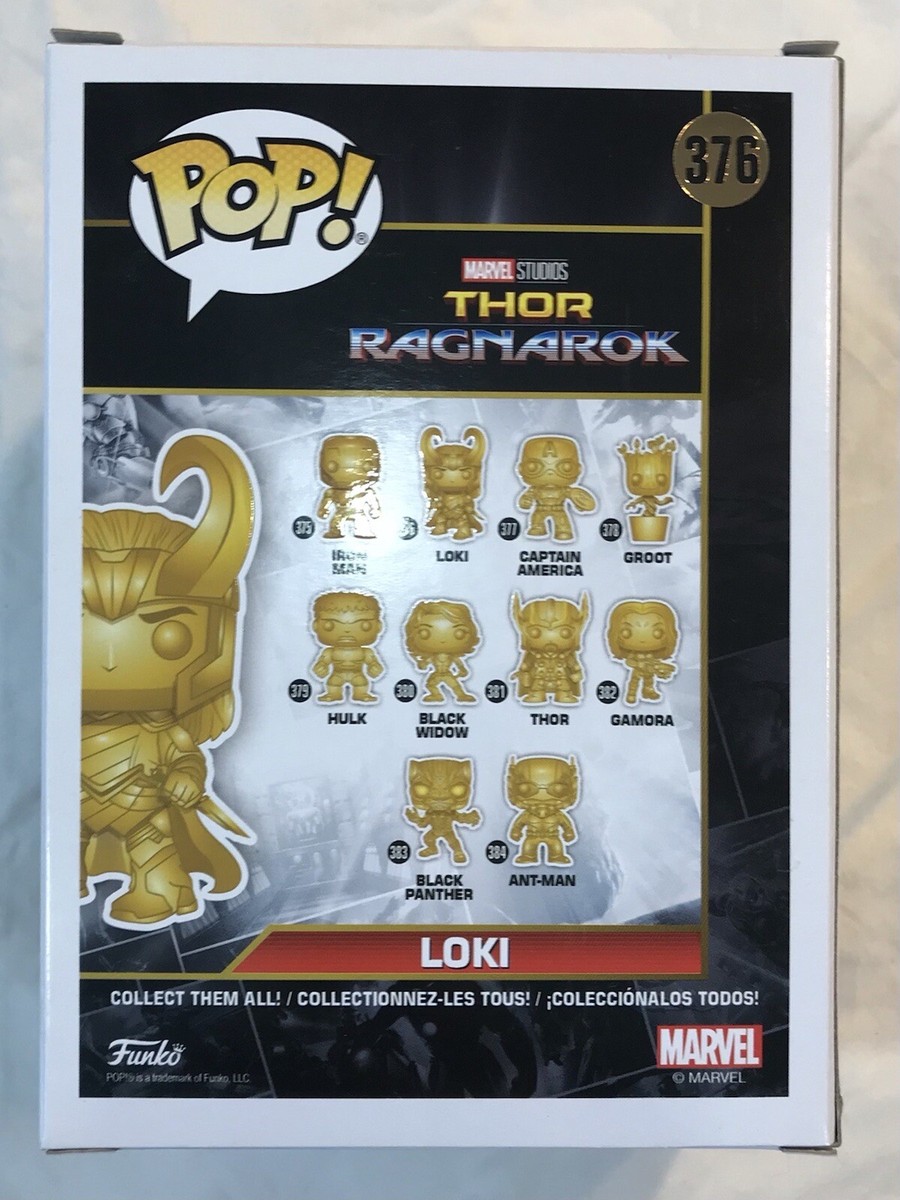 Funko Pop Loki #376 Golden Loki Marvel Studios #376 Funko