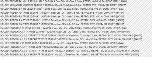 GENUINE WATER PUMP FOR HOLDEN FRONTERA JACKAROO MONTEREY 1999-2004 3.2L 3.5L - Picture 2 of 3