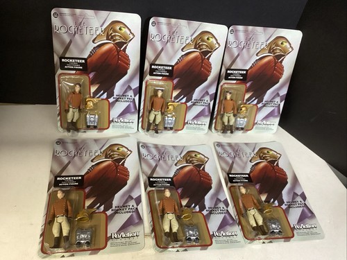 ReAction Figur The Rocketeer von Funko X Super 7 Sammlerstück 3 3/4 ungelocht - Bild 4 von 7