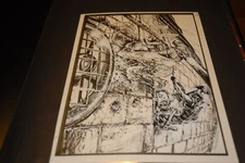 Frank Teran Dark Horse Presents #138 The Terminator Splash Page Original Art