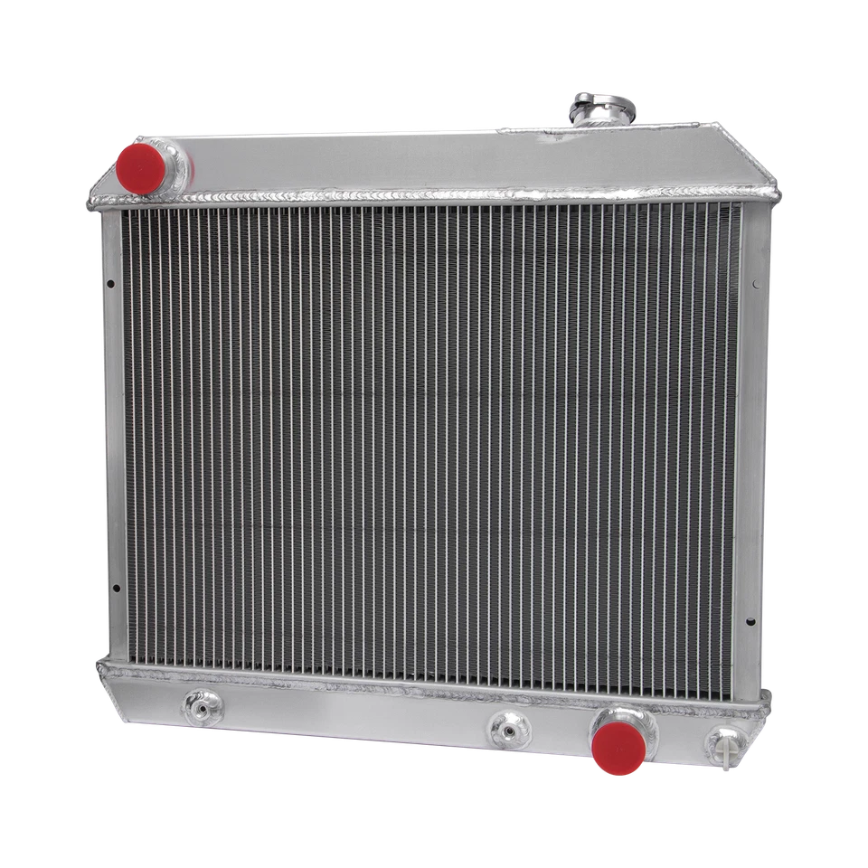 FOR 1963-1966 1965 Chevy C10 C20 ,C30 K10 K20 Pickup 3 Row Aluminum Radiator Foto 3 de 4