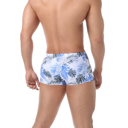 Herren Badehose Schwimmen Bademode Strandmode Boxershorts Baden Kordelzug - Picture 35 of 76
