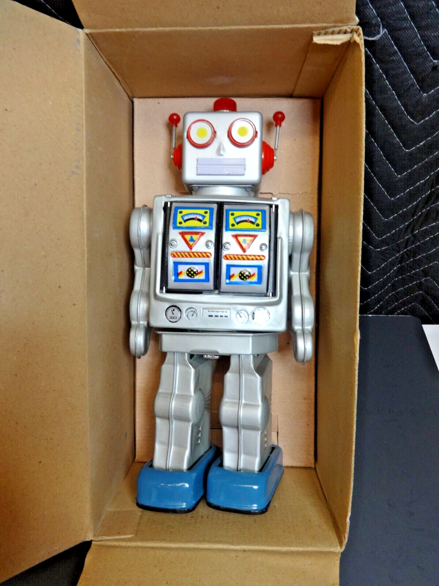 Space Walk Man Robot Battery OP ME 100 In Original box | eBay