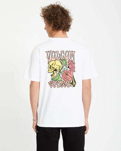 Volcom Tooflow Camiseta (Blanco) - Imagen 4 de 4