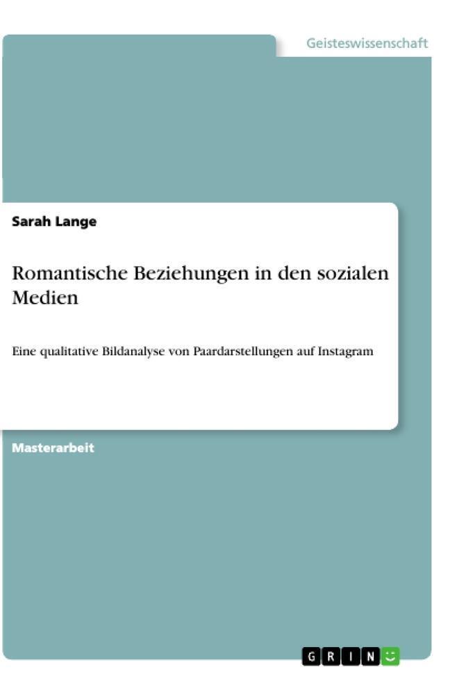 Thumbnail - Romantische Beziehungen In Den Sozialen Medien Sarah Lange Taschenbuch