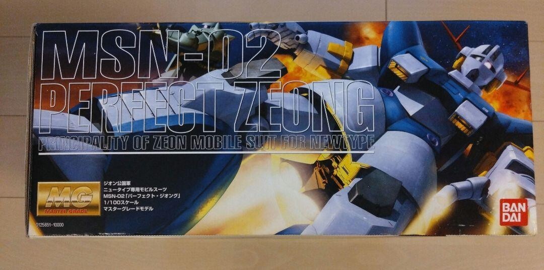 MG MSN-02 1/100 Perfect Zeong Plastic model Mobile Suit