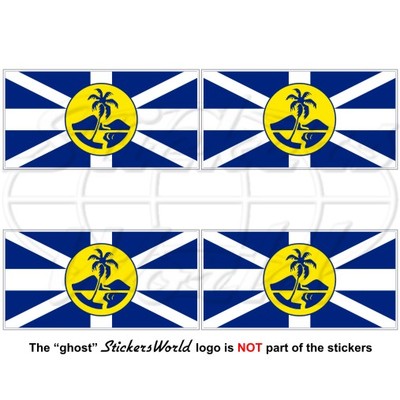LORD-HOWE-INSEL Flagge AUSTRALIEN Fahne Australische Aufkleber, Sticker 50mm x4