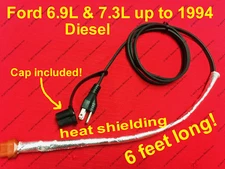 Ford 7.3 & 6.9 L Diesel Block Heater Cord 1983-1994 F350 F250 E350 E250 fits OEM