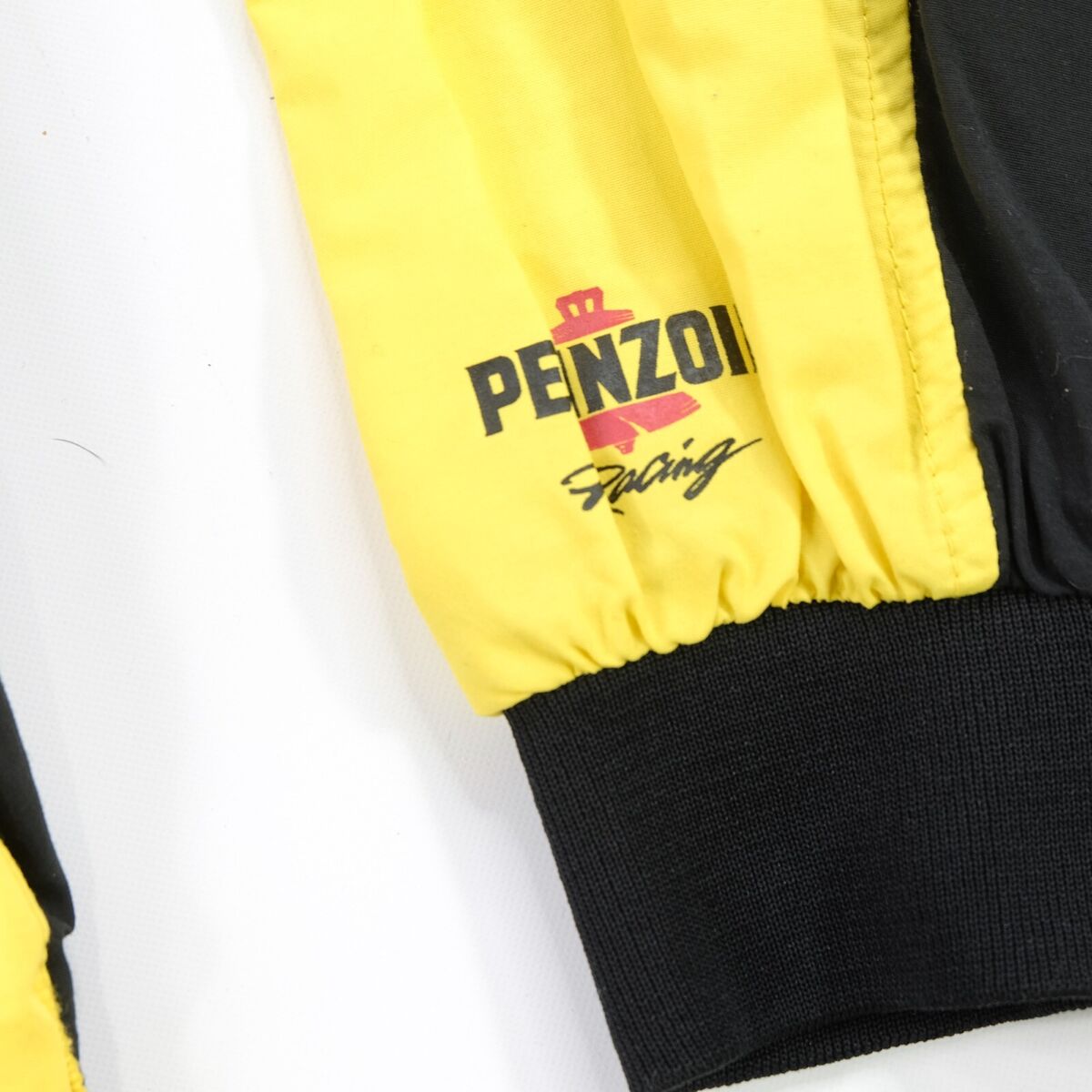 Rare VTG SWINGSTER Pennzoil Racing Color Block Striped Rare VTG SWINGSTER Pennzoil Racing Color Block Striped