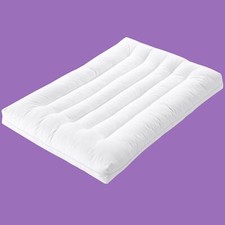 HOMBYS Ultra Thin Flat Pillow for Sleeping, 2.5 Standard Pack of 1 , White