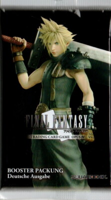 FINAL FANTASY: OPUS IV (4) - BOOSTER - TRADING CARDS - CCG/TCG - CIB - DE - New