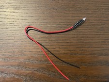 1 New RED Wired 3mm LED Light fr Marantz Sansui Pioneer Receiver 6v-12v AC/DC 8v