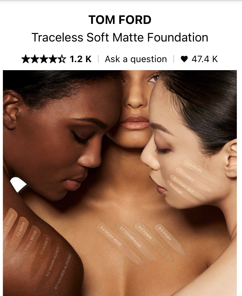 tom ford ivory silk