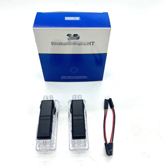 2pcs Car Door Projector  Light 50th Anniversary For B-M-W E60 E63 E90 E92 E93 Foto 3 de 4