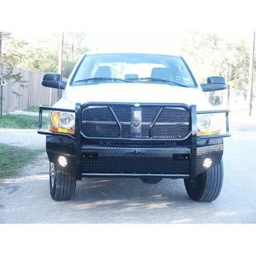 Parachoques delantero original Frontier Truck Gear 300-40-6005 para camionetas Dodge Ram 06-08 Foto 2 de 3