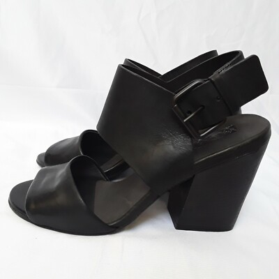 (NEW)Marsell Heeled Sandals Marsèll Black Sottiletta Heeled Sandals Marsèll main image 4