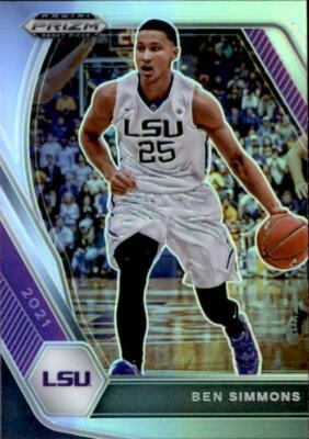 Ben Simmons 2021-22 Panini Prizm Draft Picks Silver Parallel Card
