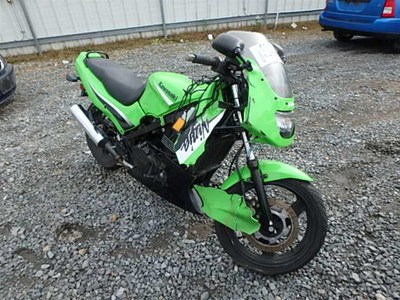 AN 2009 Kawasaki ZX1000 E ZX 1000- left side Mirror and signal