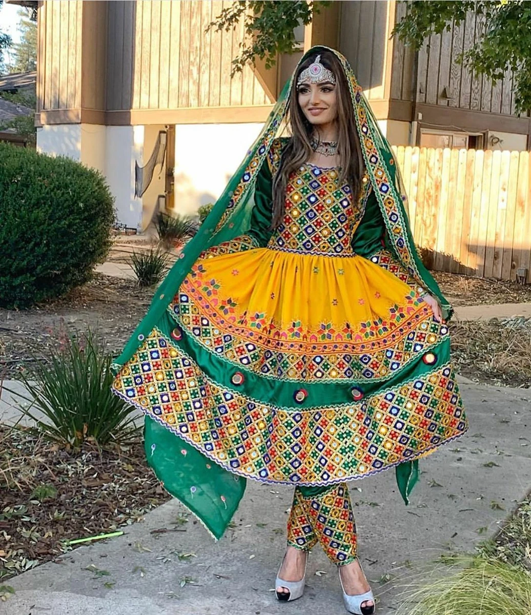 afghani dress