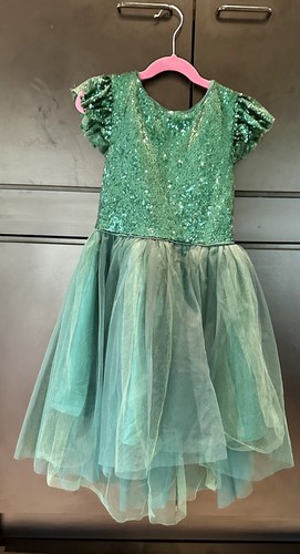 Girls Dress Size 8 Zunie Sequin Top Tulle Lined Bottom