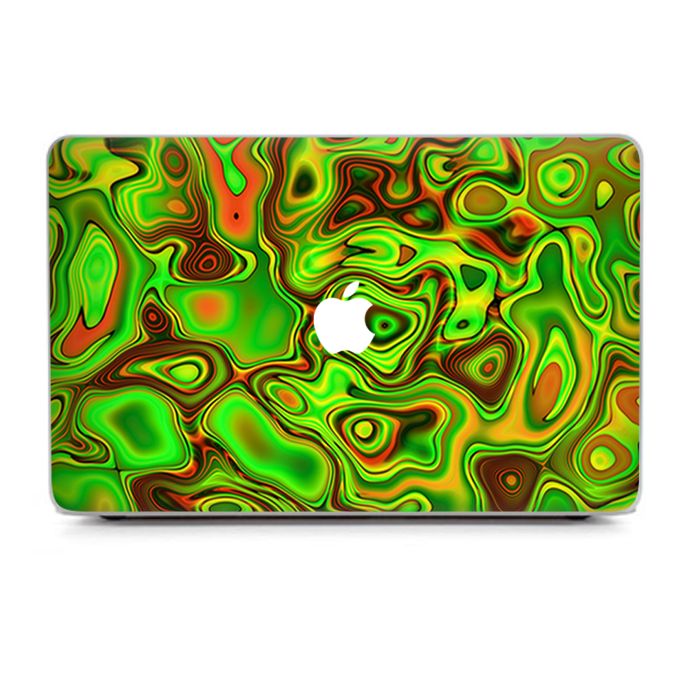 Skin Wrap pour MacBook Pro 15 pouces Retina tourbillon abstrait coloré