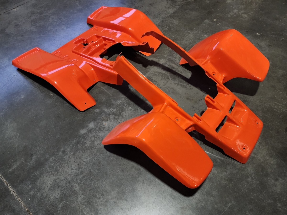 BANSHEE YFZ 350 ZEST ORANGE STANDARD FRONT AND REAR FENDER SET | eBay